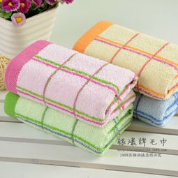 毛巾厂家直销 高品质大方格方块毛巾，日用百货批发优选